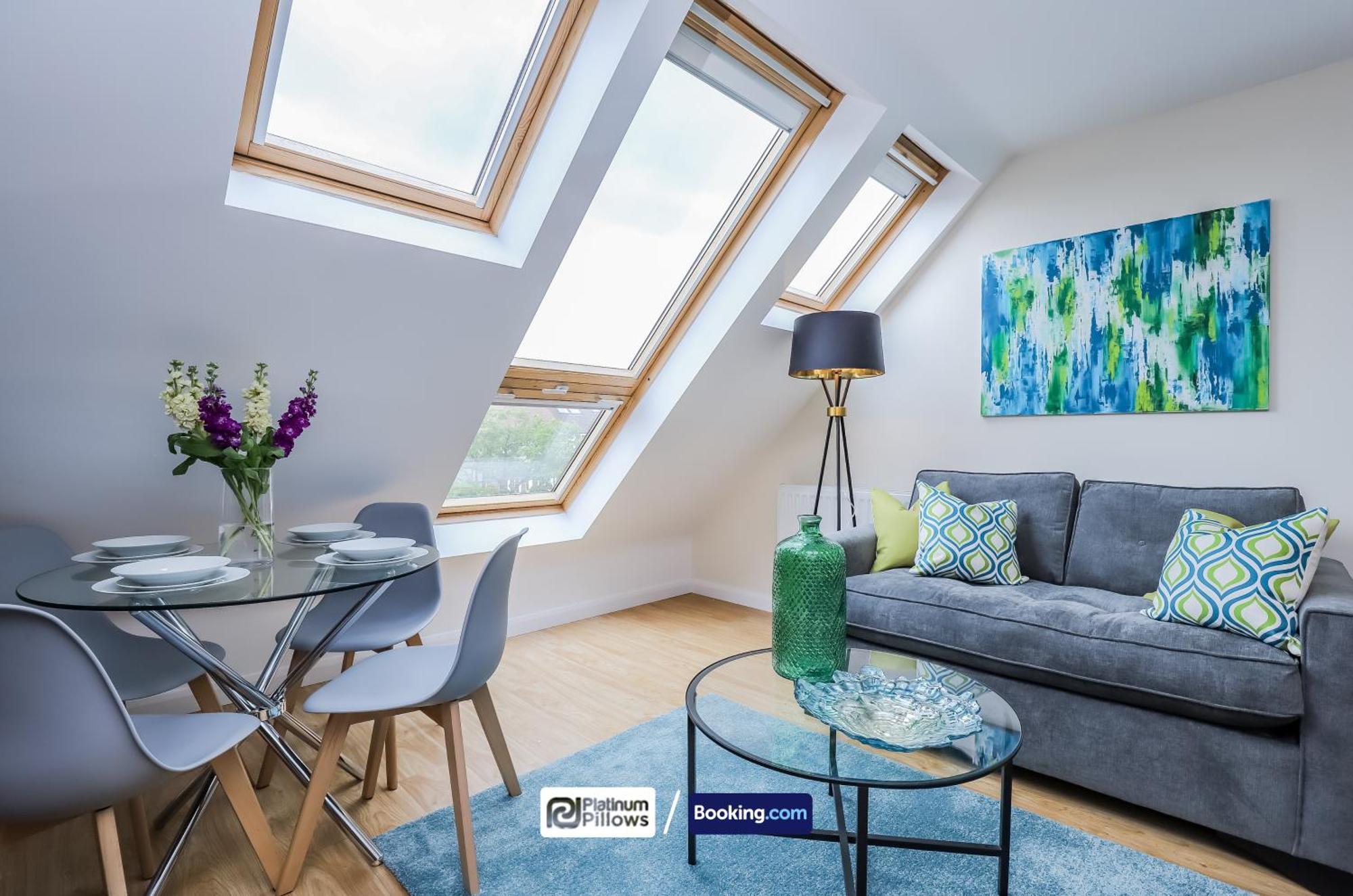 Modern Oxford 2 Bedroom Apartments, Families & Contractor Accommodation, Near John Radcliffe Hospital Exterior foto