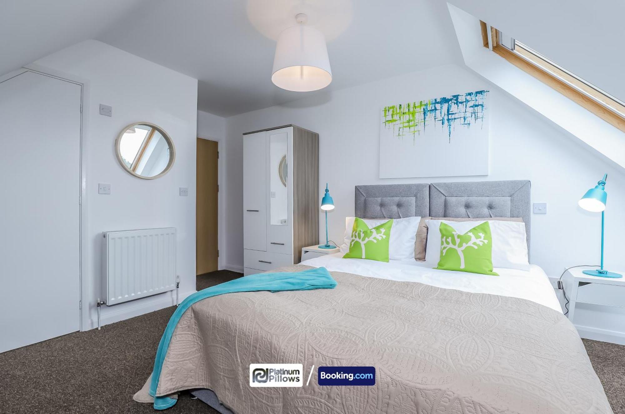 Modern Oxford 2 Bedroom Apartments, Families & Contractor Accommodation, Near John Radcliffe Hospital Exterior foto